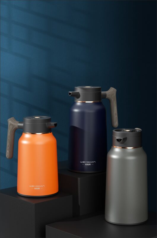 MINGSHI（button type） - domestic sales - Weiyakang Thermal Flasks – Custom manufacturing of thermal flasks, air-pot d...